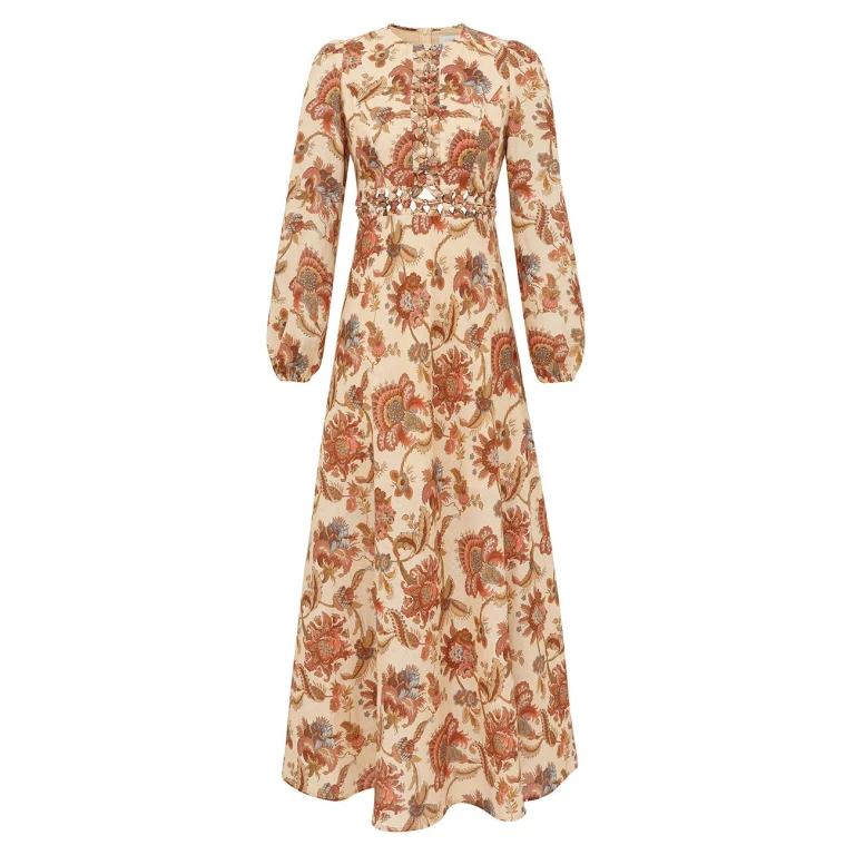 Elevate your elegance in this Zimmermann Dresses available now at Luxury Shoes 