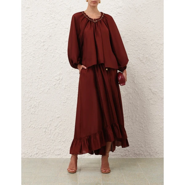 Elevate your elegance in this Zimmermann Skirts available now at Luxury Shoes 