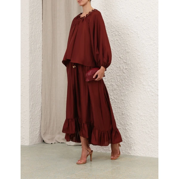 Elevate your elegance in this Zimmermann Skirts available now at Luxury Shoes 