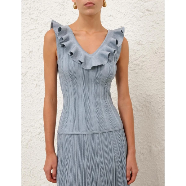 Elevate your elegance in this Zimmermann Tops available now at Luxury Shoes 