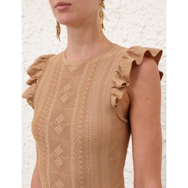 Elevate your elegance in this Zimmermann Tops available now at Luxury Shoes 
