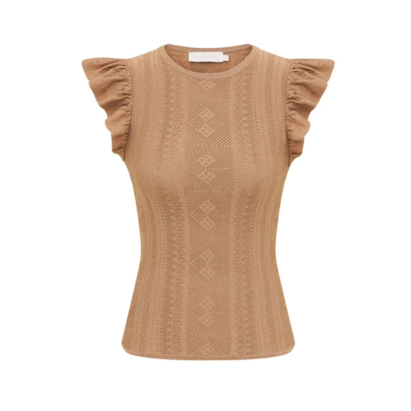 Elevate your elegance in this Zimmermann Tops available now at Luxury Shoes 