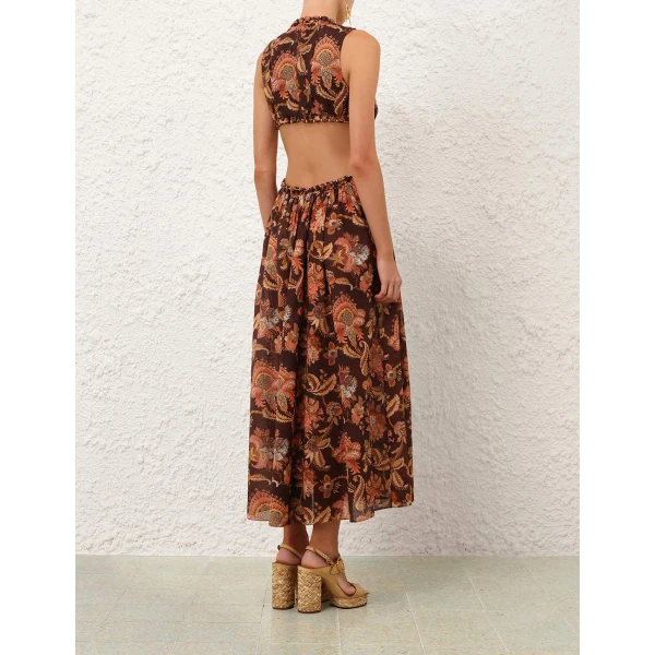 Elevate your elegance in this Zimmermann Dresses available now at Luxury Shoes 