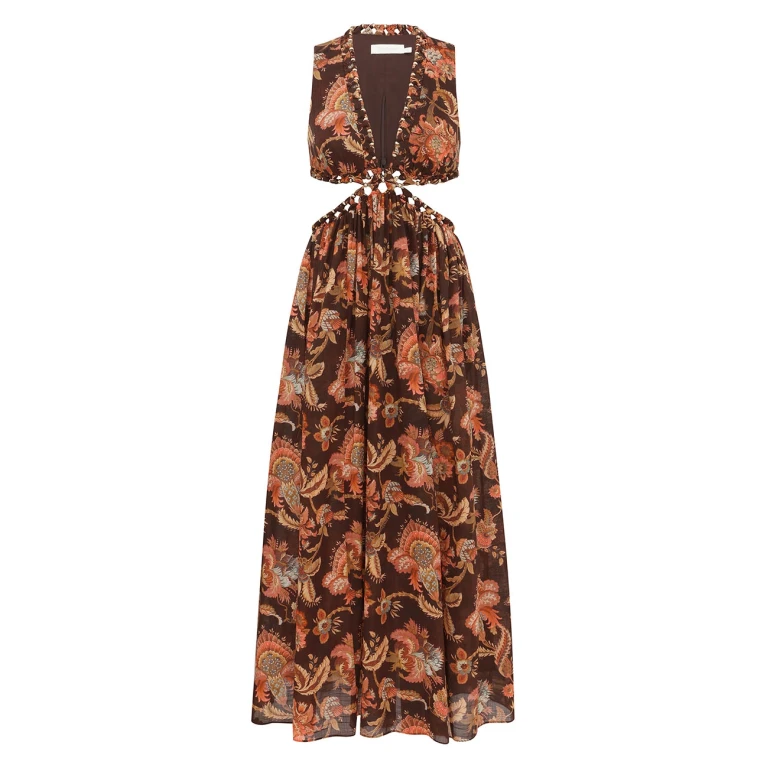 Elevate your elegance in this Zimmermann Dresses available now at Luxury Shoes 