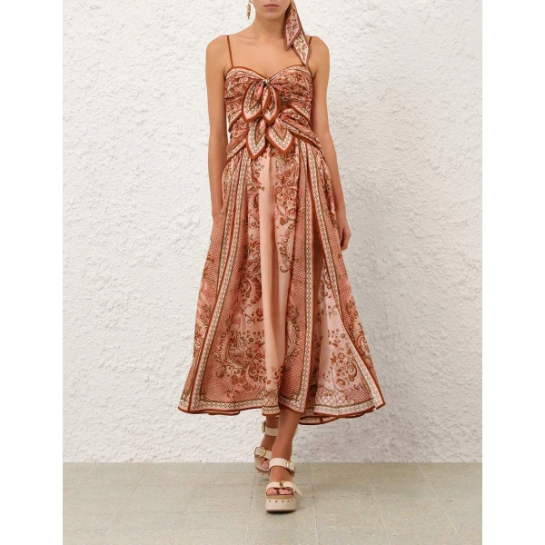 Elevate your elegance in this Zimmermann Dresses available now at Luxury Shoes 