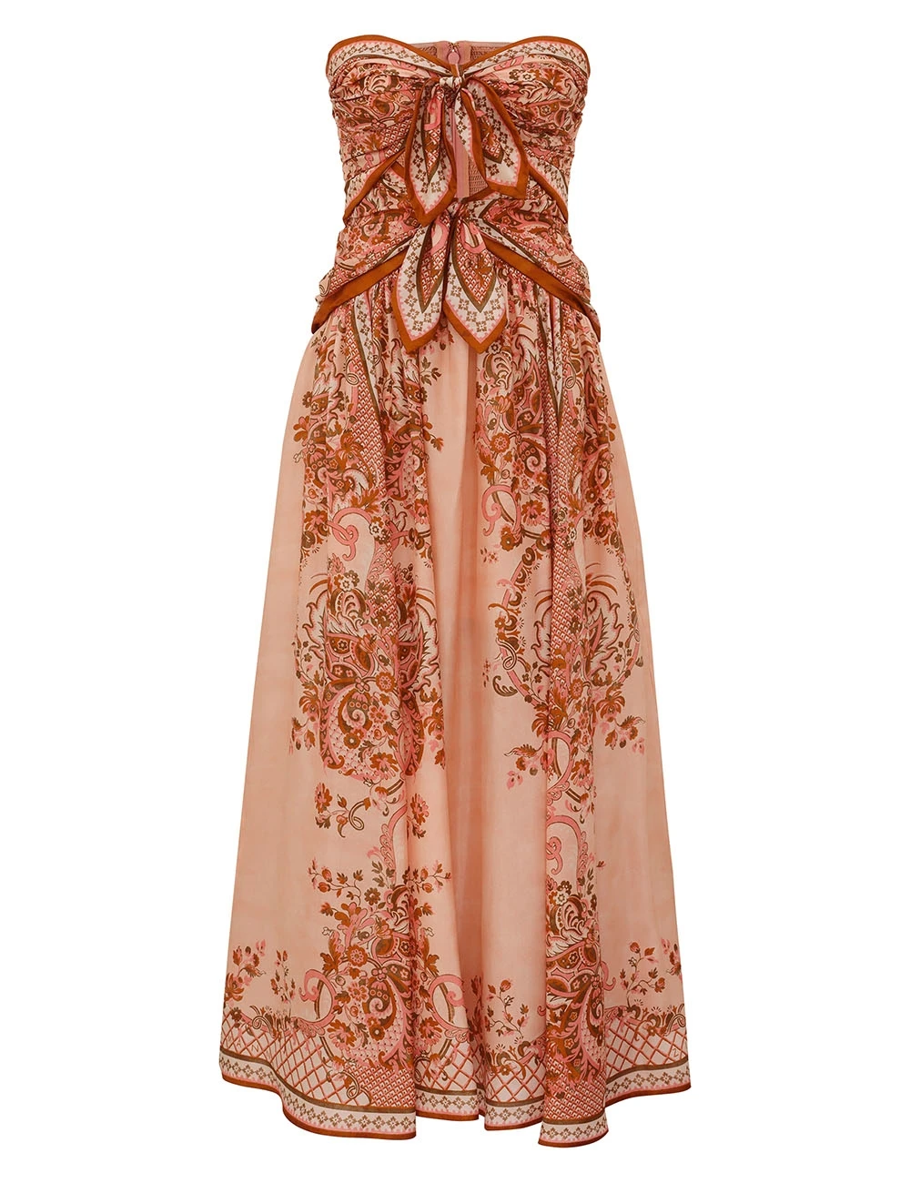 Zimmermann Aster Scarf Midi Dress | Ready to Wear Collection Luxury Shoes Elevate your elegance in this Zimmermann Dresses available now at Luxury Shoes