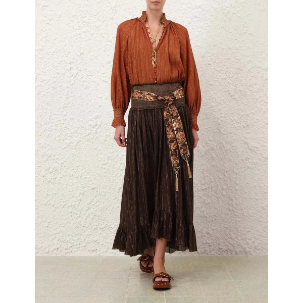 Elevate your elegance in this Zimmermann Skirts available now at Luxury Shoes 