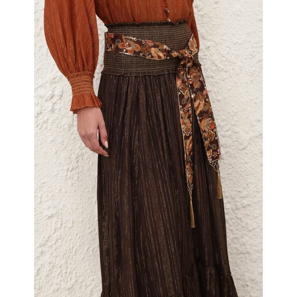 Elevate your elegance in this Zimmermann Skirts available now at Luxury Shoes 