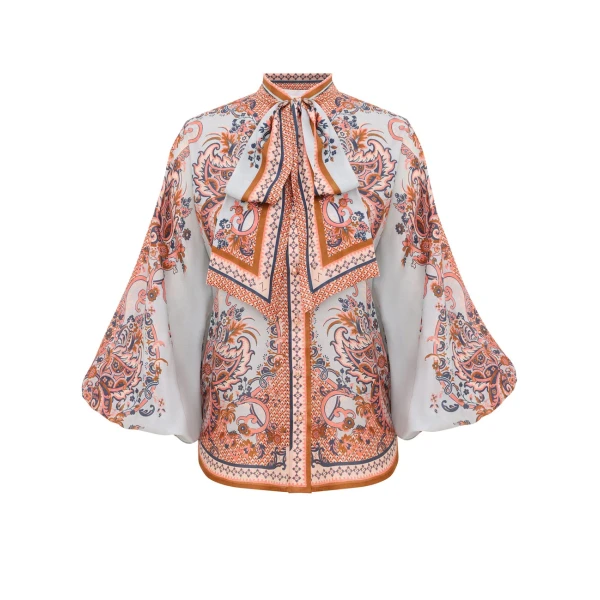 Elevate your elegance in this Zimmermann Tops available now at Luxury Shoes 