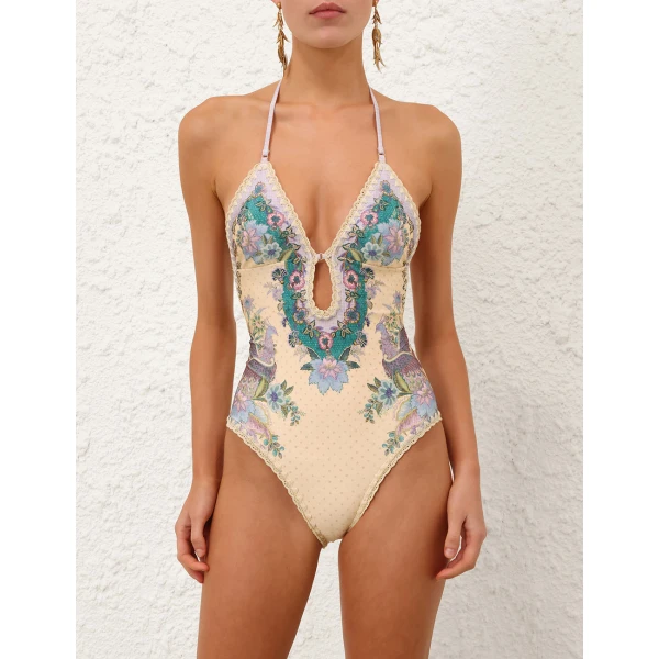 Elevate your elegance in this Zimmermann Beachwear available now at Luxury Shoes 