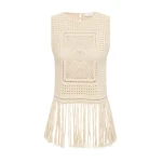 Elevate your elegance in this Zimmermann Tops available now at Luxury Shoes 