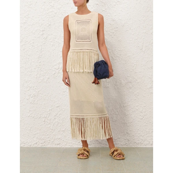 Elevate your elegance in this Zimmermann Tops available now at Luxury Shoes 