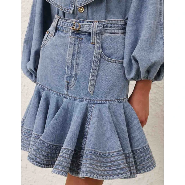 Elevate your elegance in this Zimmermann Skirts available now at Luxury Shoes 