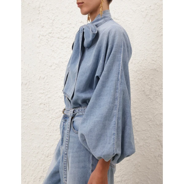 Elevate your elegance in this Zimmermann Tops available now at Luxury Shoes 