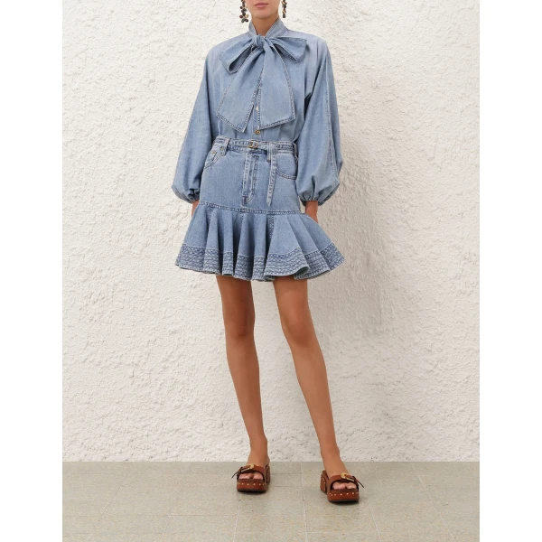 Elevate your elegance in this Zimmermann Tops available now at Luxury Shoes 
