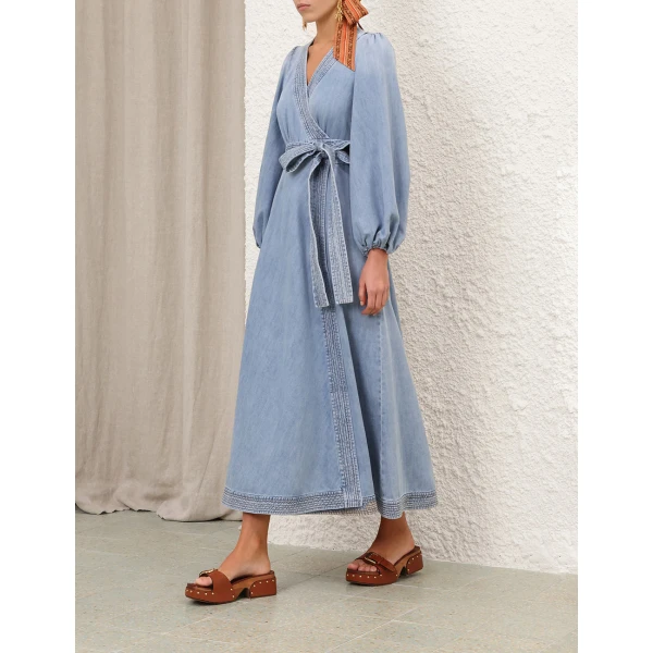 Elevate your elegance in this Zimmermann Dresses available now at Luxury Shoes 