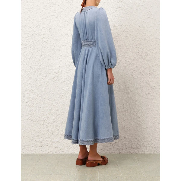 Elevate your elegance in this Zimmermann Dresses available now at Luxury Shoes 