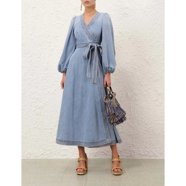 Elevate your elegance in this Zimmermann Dresses available now at Luxury Shoes 