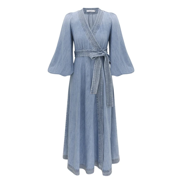 Elevate your elegance in this Zimmermann Dresses available now at Luxury Shoes 