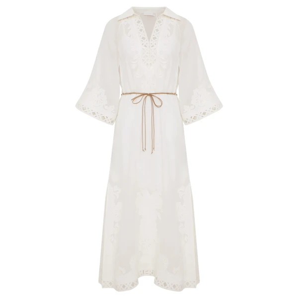 Elevate your elegance in this Zimmermann Dresses available now at Luxury Shoes 