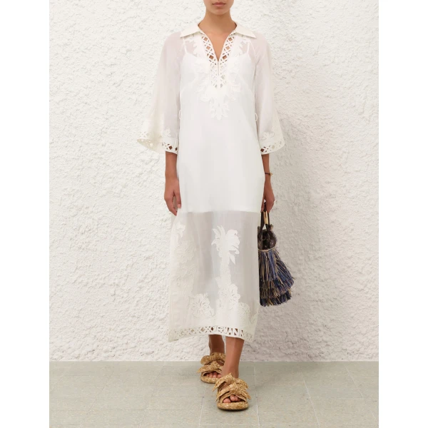 Elevate your elegance in this Zimmermann Dresses available now at Luxury Shoes 