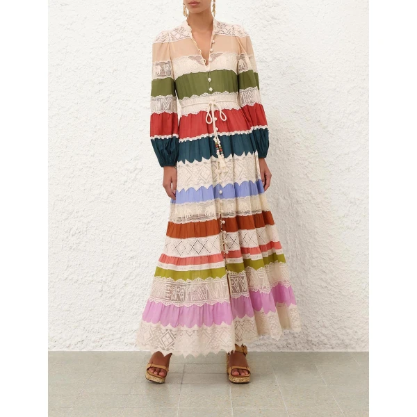 Elevate your elegance in this Zimmermann Dresses available now at Luxury Shoes 