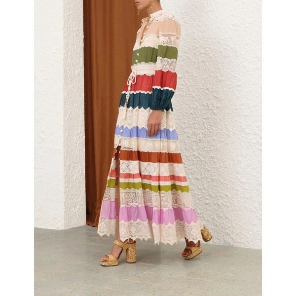 Elevate your elegance in this Zimmermann Dresses available now at Luxury Shoes 