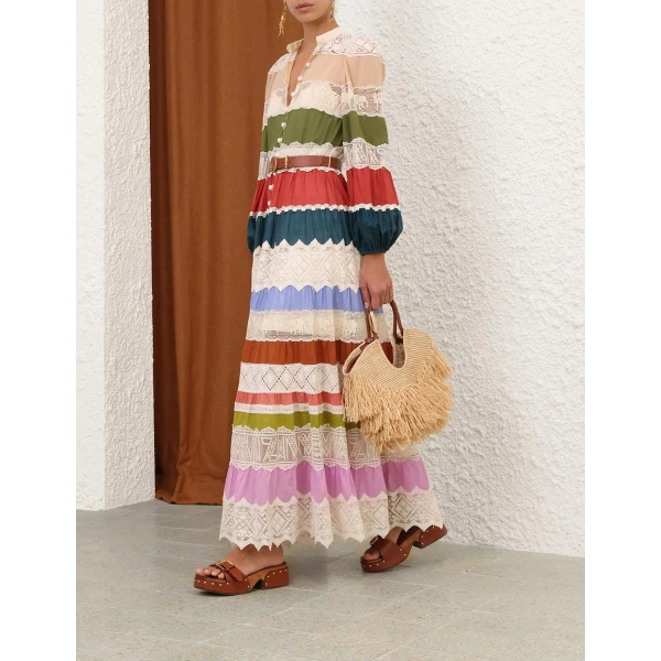 Elevate your elegance in this Zimmermann Dresses available now at Luxury Shoes 