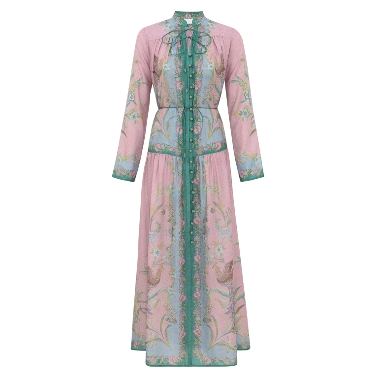 Elevate your elegance in this Zimmermann Dresses available now at Luxury Shoes 