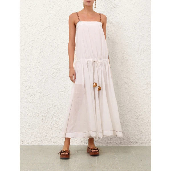 Elevate your elegance in this Zimmermann Dresses available now at Luxury Shoes 
