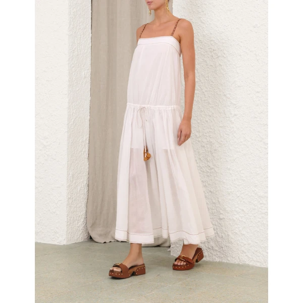 Elevate your elegance in this Zimmermann Dresses available now at Luxury Shoes 
