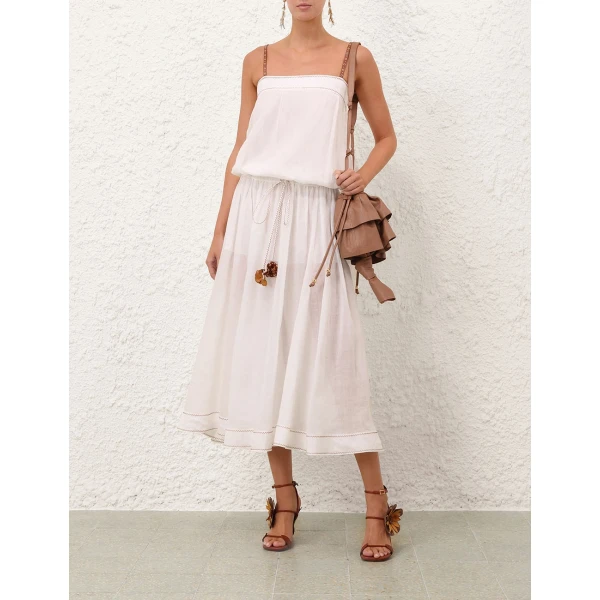 Elevate your elegance in this Zimmermann Dresses available now at Luxury Shoes 