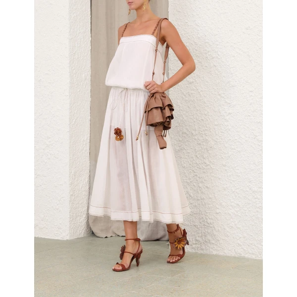 Elevate your elegance in this Zimmermann Dresses available now at Luxury Shoes 