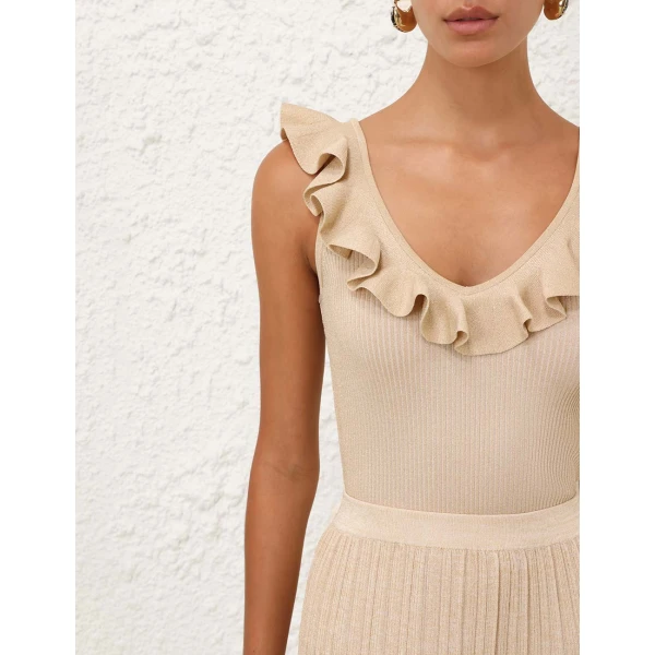 Elevate your elegance in this Zimmermann Tops available now at Luxury Shoes 