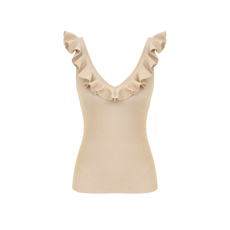 Elevate your elegance in this Zimmermann Tops available now at Luxury Shoes 