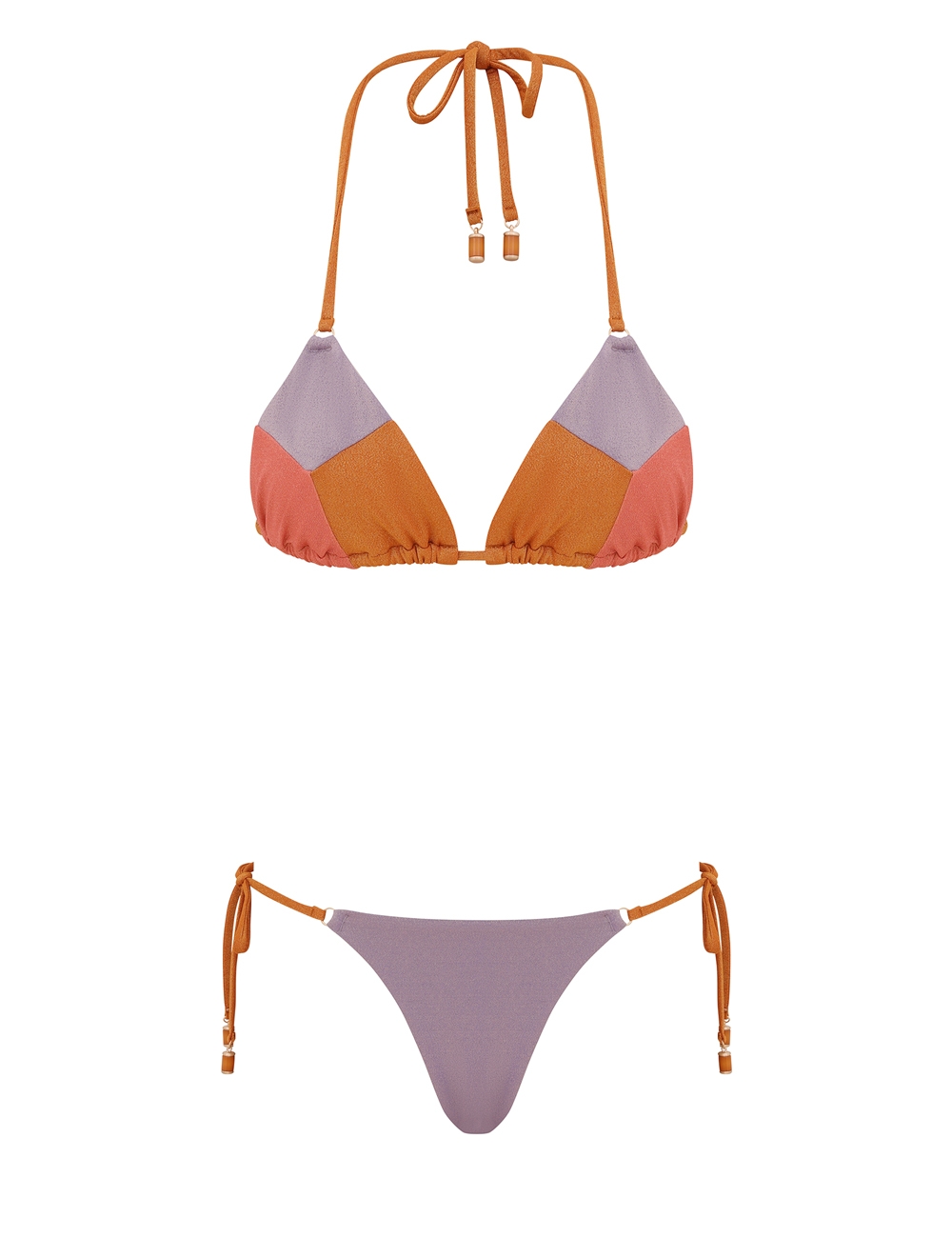 Zimmermann Indra Metallic Spliced Bikini