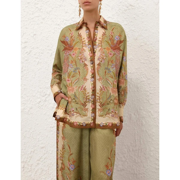 Elevate your elegance in this Zimmermann Tops available now at Luxury Shoes 