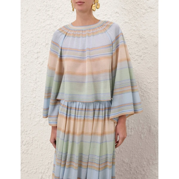 Elevate your elegance in this Zimmermann Tops available now at Luxury Shoes 