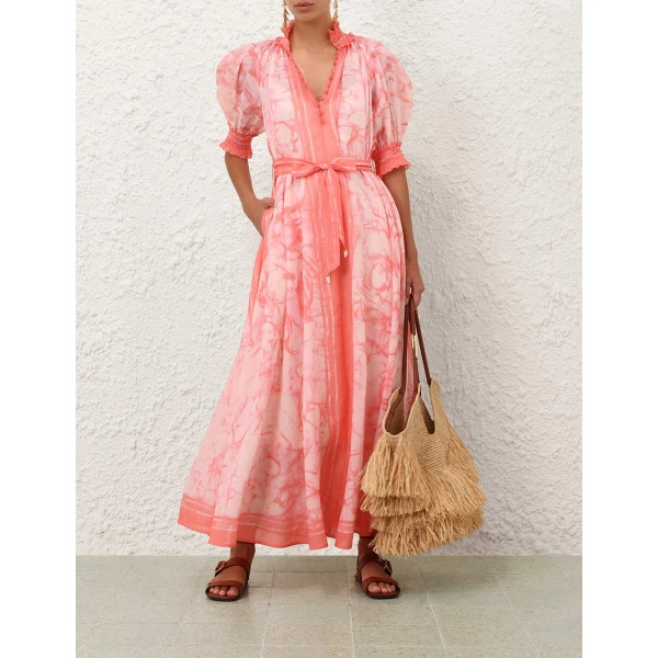 Elevate your elegance in this Zimmermann Dresses available now at Luxury Shoes 