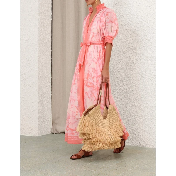 Elevate your elegance in this Zimmermann Dresses available now at Luxury Shoes 