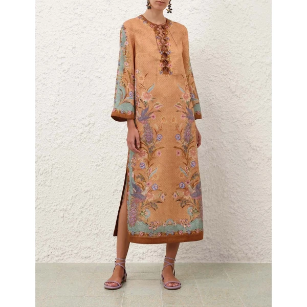 Elevate your elegance in this Zimmermann Dresses available now at Luxury Shoes 