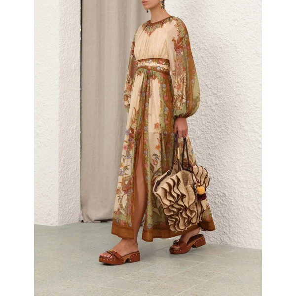 Elevate your elegance in this Zimmermann Dresses available now at Luxury Shoes 