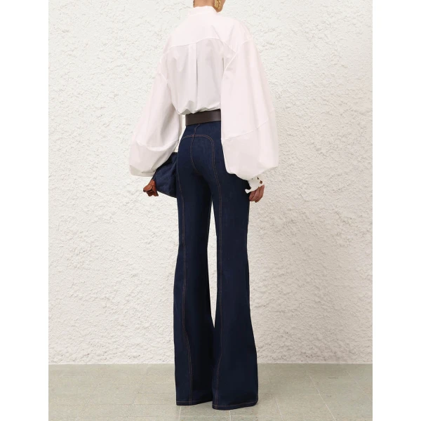 Elevate your elegance in this Zimmermann Tops available now at Luxury Shoes 