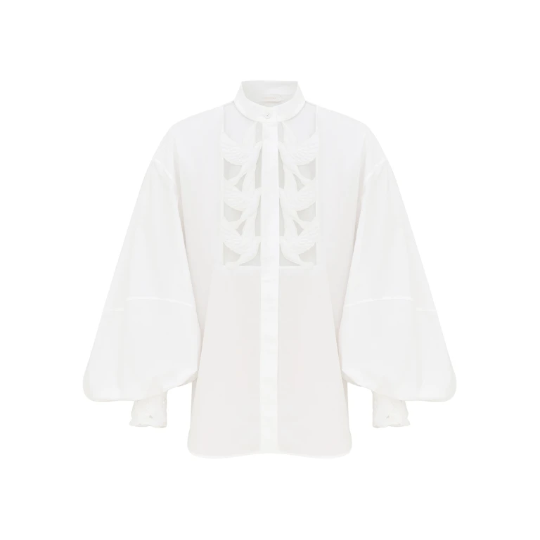 Elevate your elegance in this Zimmermann Tops available now at Luxury Shoes 