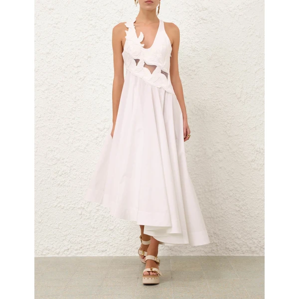Elevate your elegance in this Zimmermann Dresses available now at Luxury Shoes 