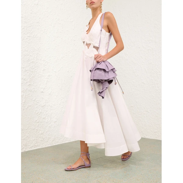 Elevate your elegance in this Zimmermann Dresses available now at Luxury Shoes 
