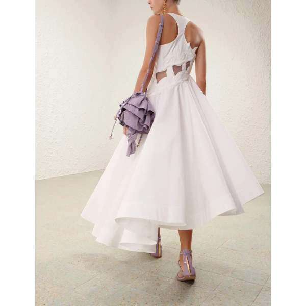 Elevate your elegance in this Zimmermann Dresses available now at Luxury Shoes 