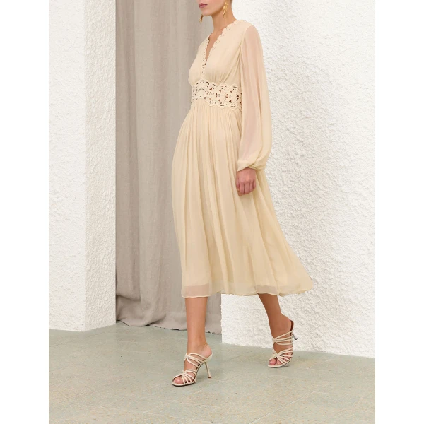 Elevate your elegance in this Zimmermann Dresses available now at Luxury Shoes 
