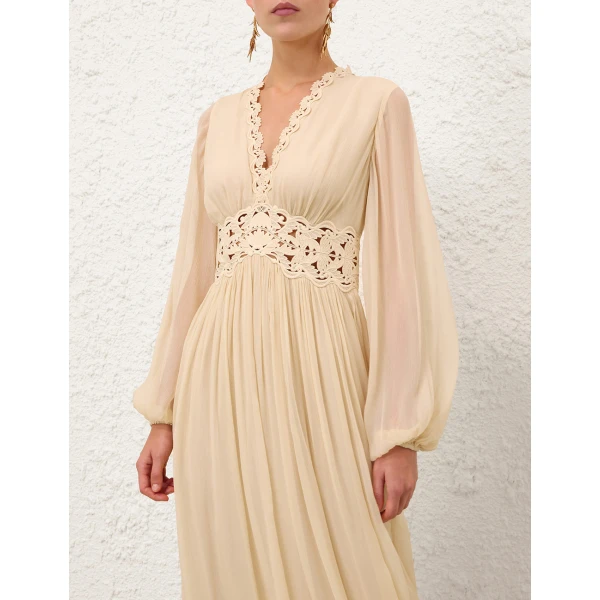 Elevate your elegance in this Zimmermann Dresses available now at Luxury Shoes 