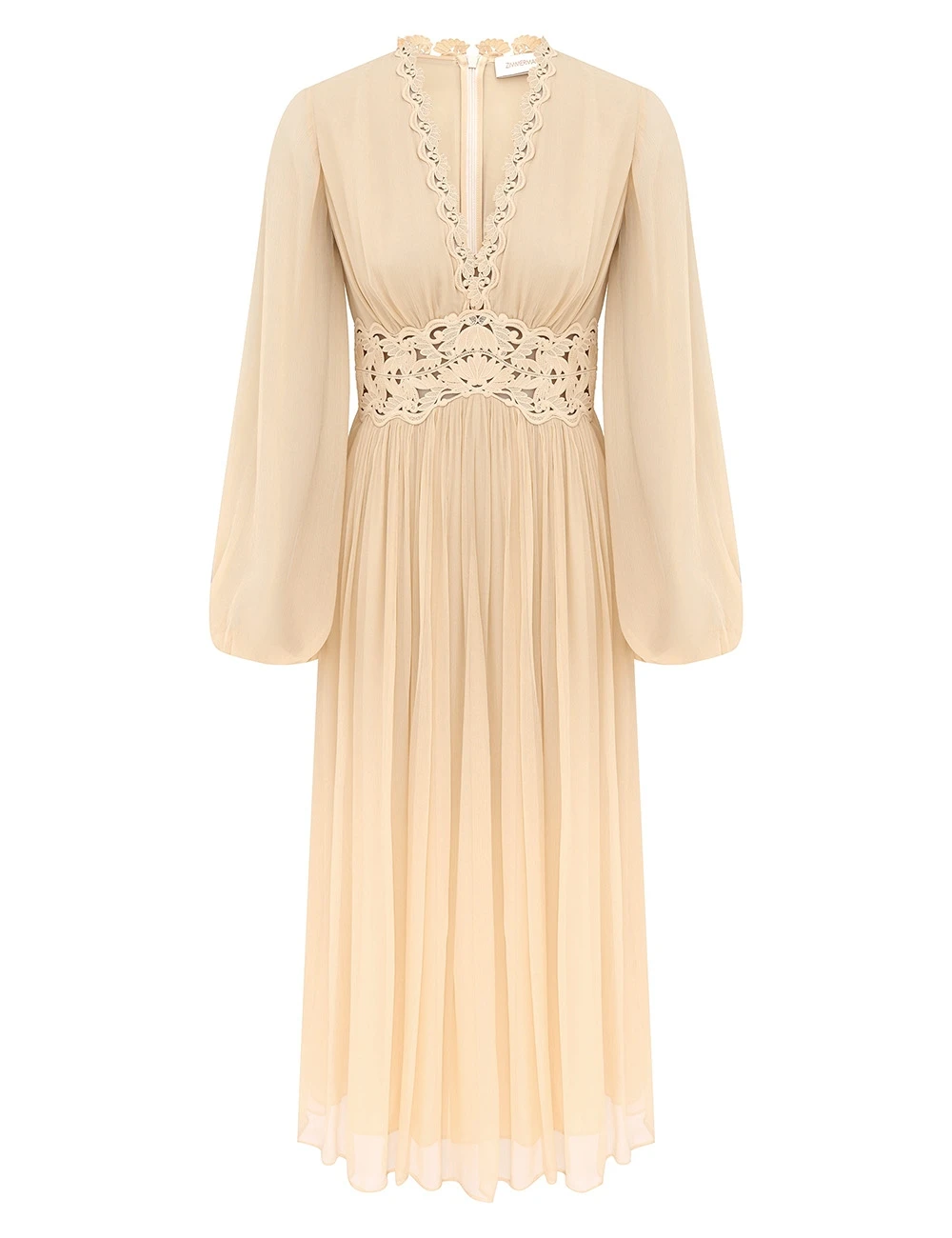 Zimmermann Luna Billow Midi Dress | Ready to Wear Collection Luxury Shoes Elevate your elegance in this Zimmermann Dresses available now at Luxury Shoes